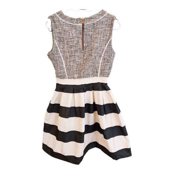 Settantotto Zerotto Fit Flare Dress Striped - Picture 4 of 7